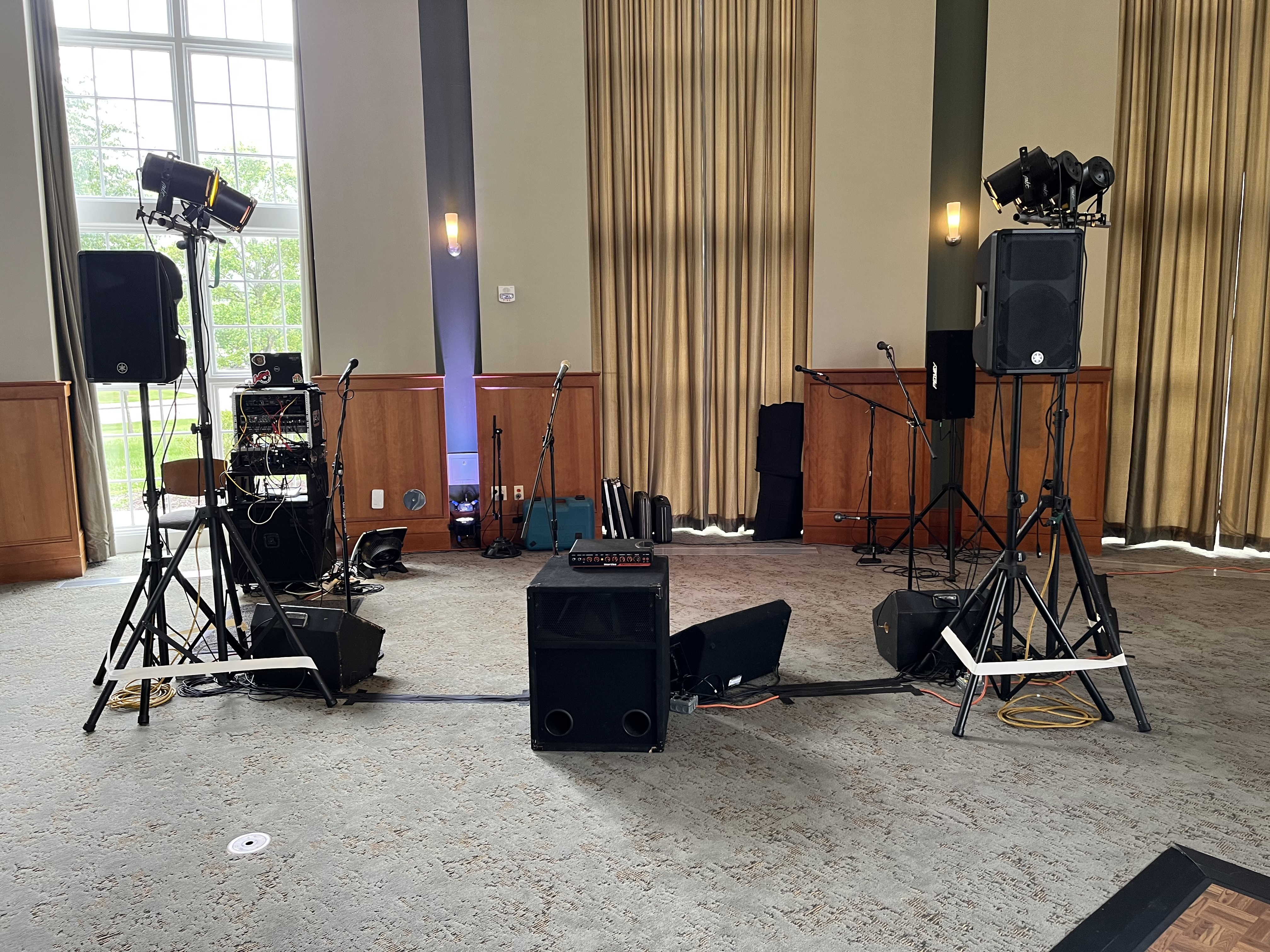 [Picture of PA Equipment]